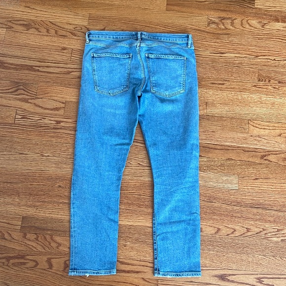 AGOLDE Premium Jeans Toni Light Wash Mid Rise Slim Straight Sz 30 PERFECT - Picture 2 of 7